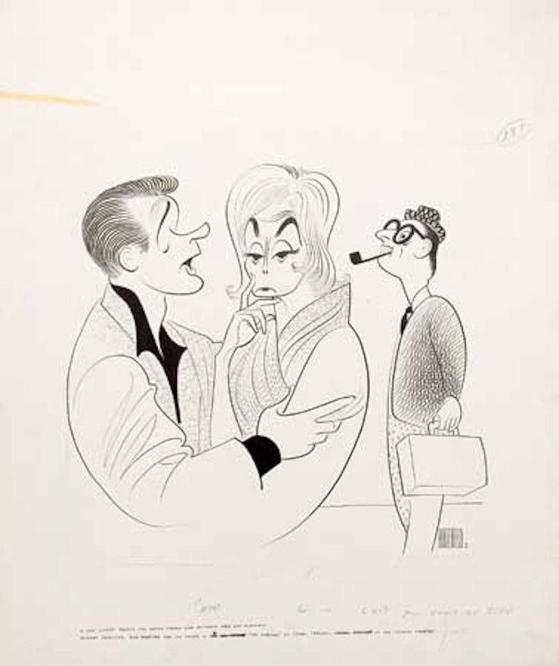 The Heroine by Al Hirschfeld