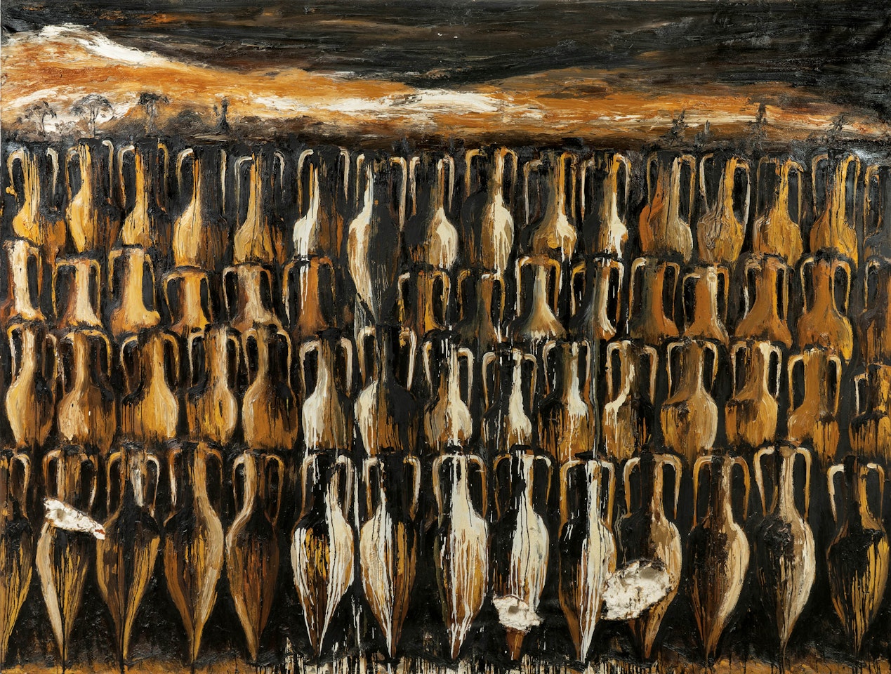 Untitled (Amphores) by Enzo Cucchi