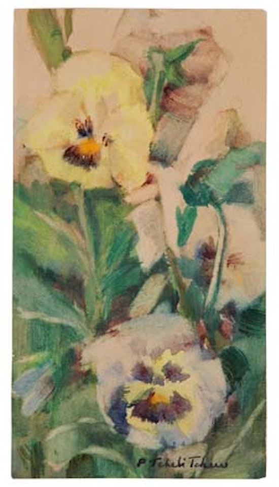 Pansies by Pavel Tchelitchew