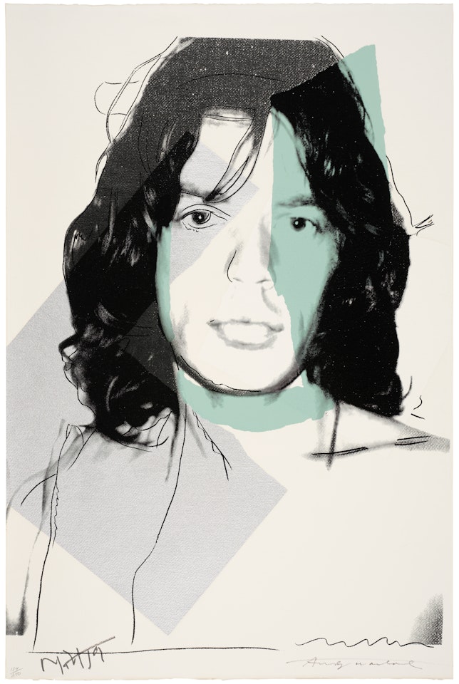 Mick Jagger (F. & S. 138) by Andy Warhol