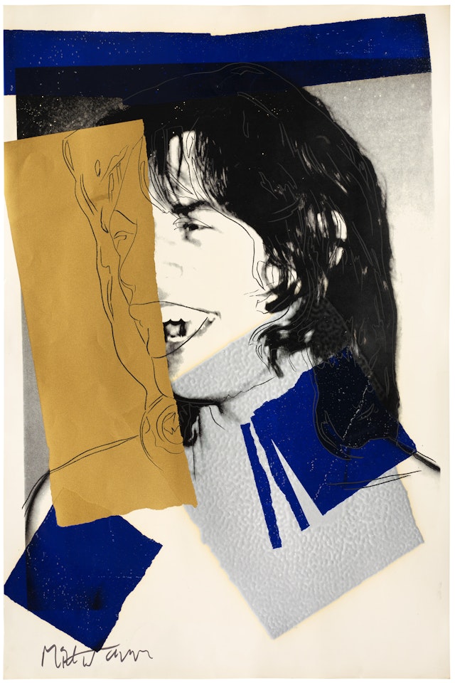 Mick Jagger (F. & S. 142) by Andy Warhol