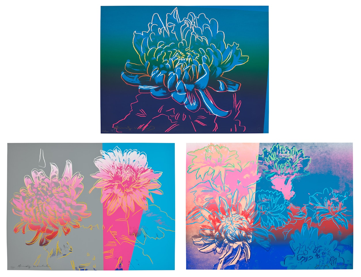 Kiku (F. & S. 307-309) by Andy Warhol