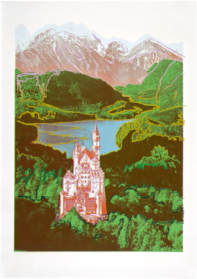 Neuschwanstein (F. & S. 372) by Andy Warhol