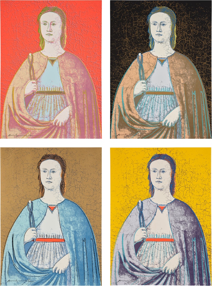 Saint Apollonia (F. & S. 330-333) by Andy Warhol