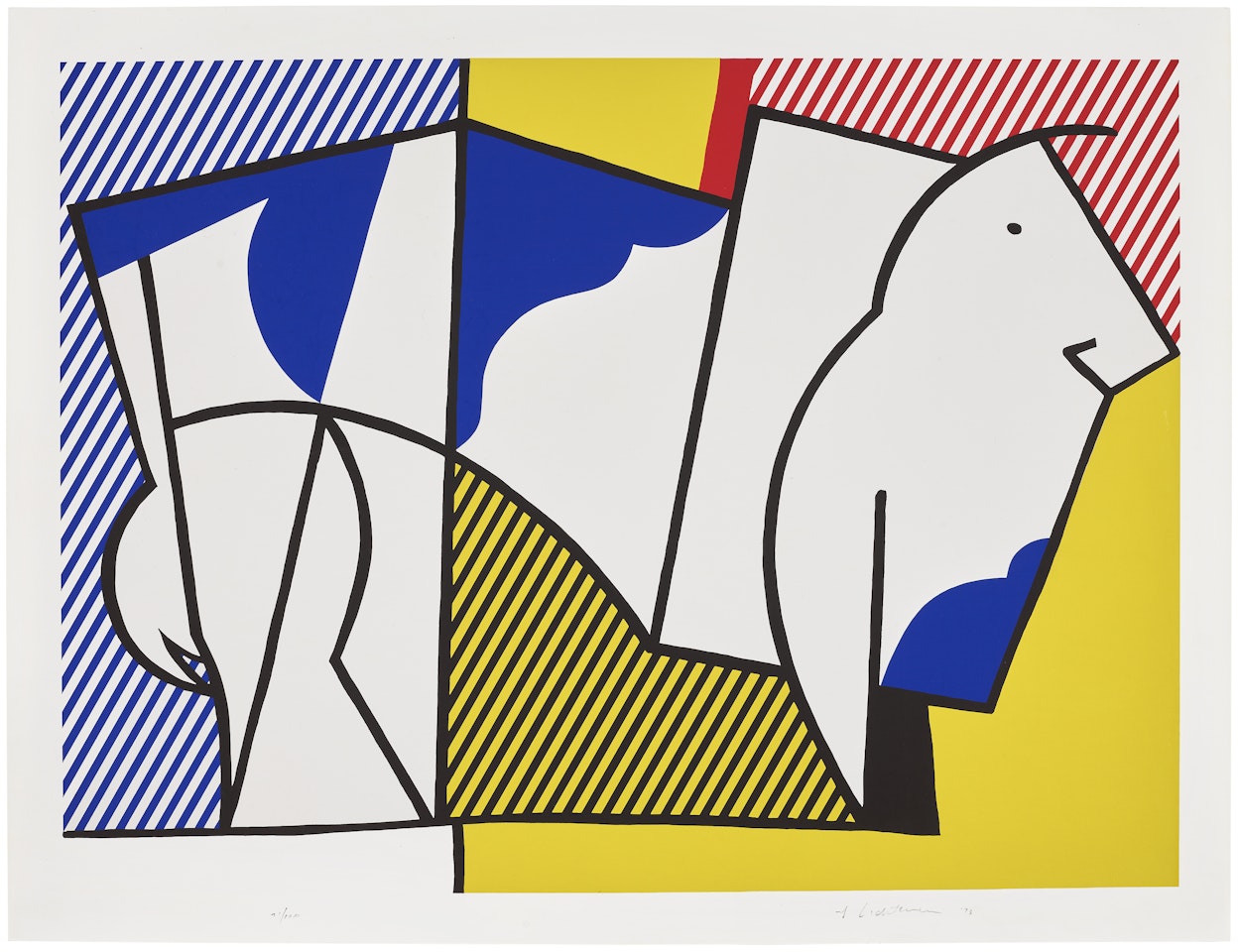 Bull III, from Bull Profile Series (G. 468, C. 118) by Roy Lichtenstein