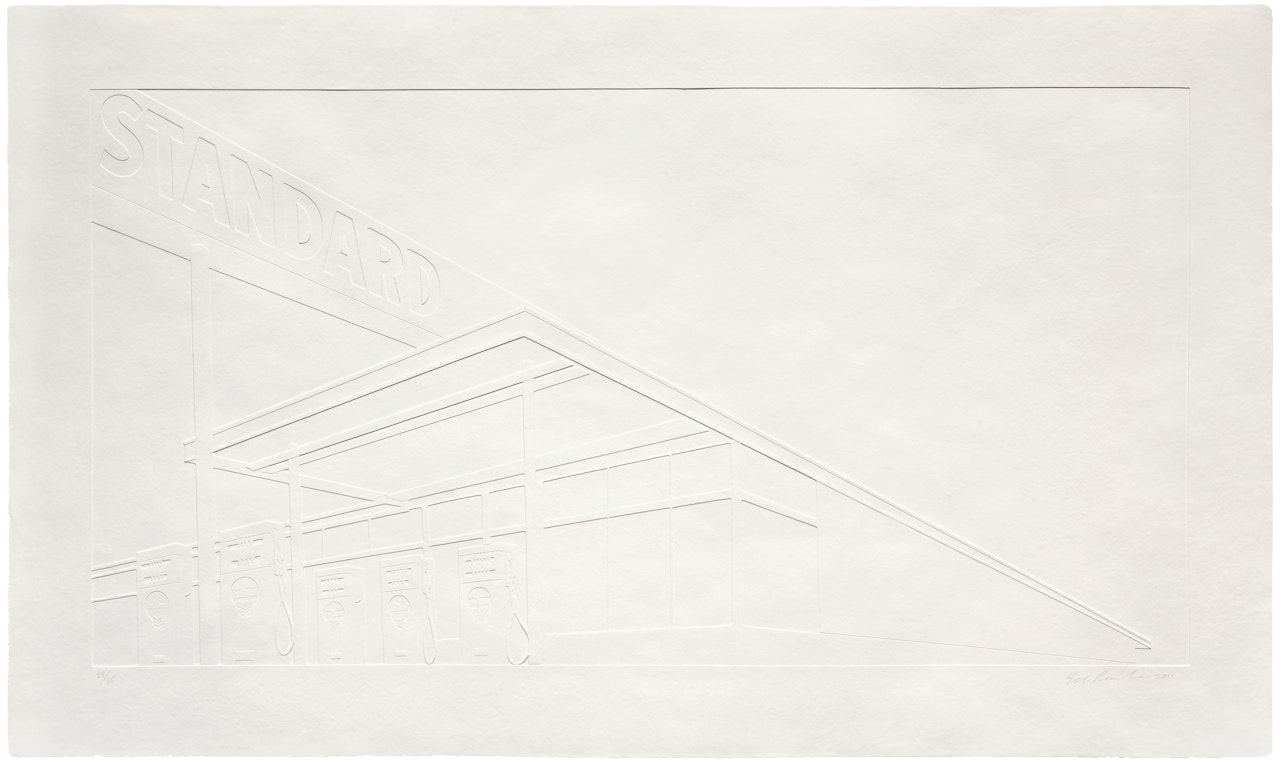 Ghost Station by Ed Ruscha