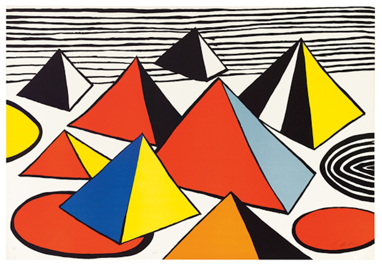 Pyramids by Alexander Calder