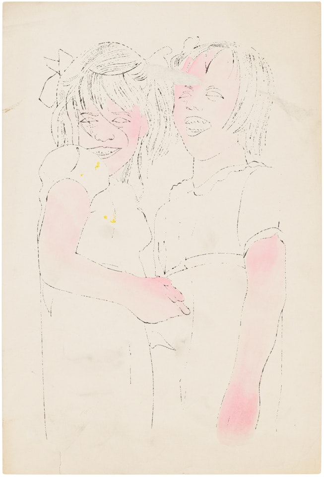 Two Girls Laughing by Andy Warhol