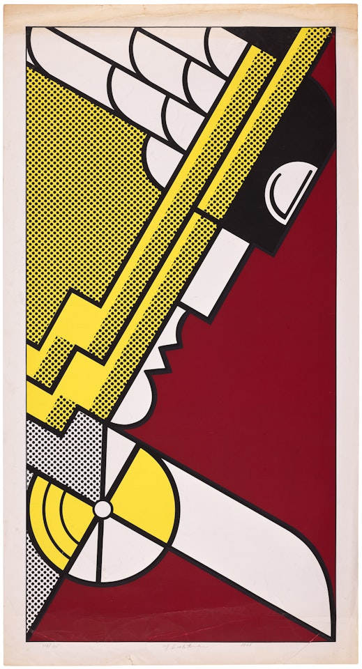 Salute to Aviation (C. 63) by Roy Lichtenstein