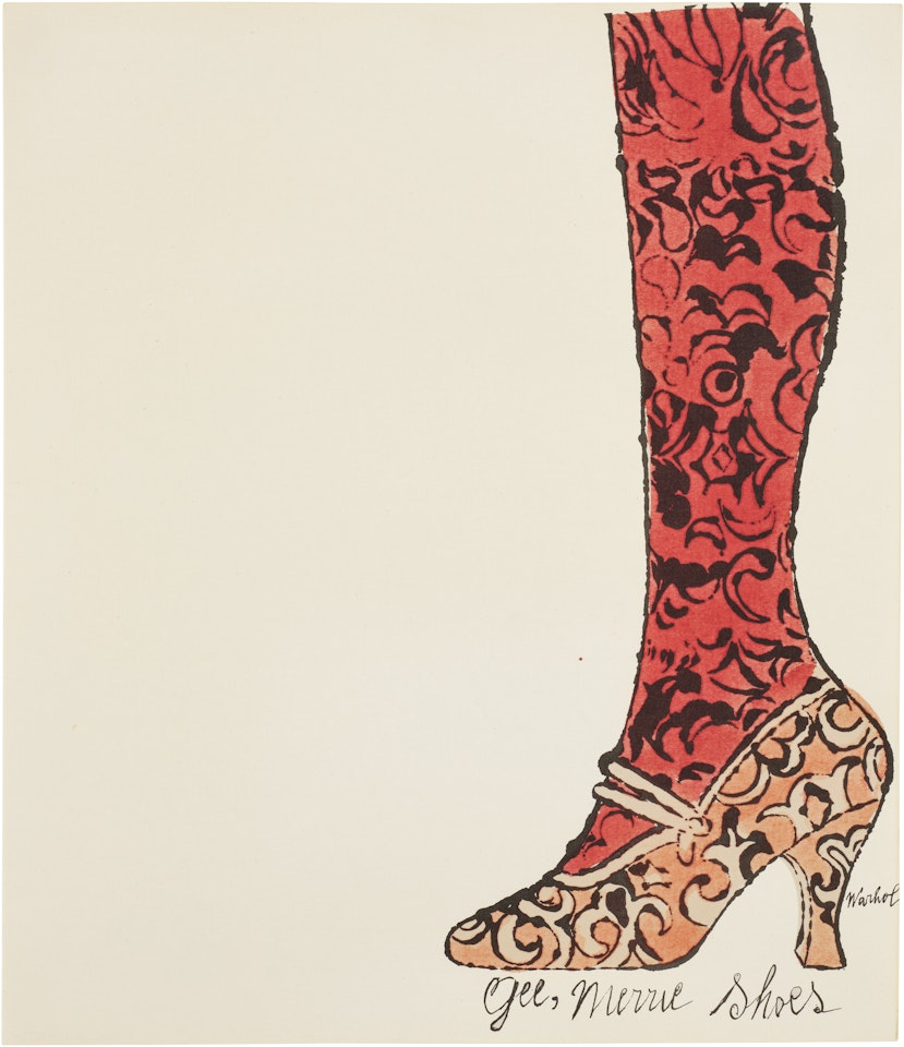 Gee, Merrie Shoes by Andy Warhol
