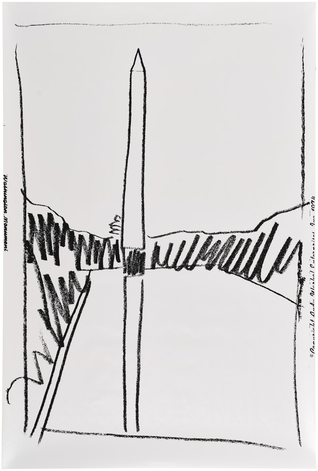 Washington Monument (F. & S. IIIB.2) by Andy Warhol