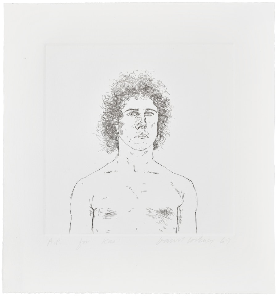 Wayne Sleep (S.A.C 112) by David Hockney