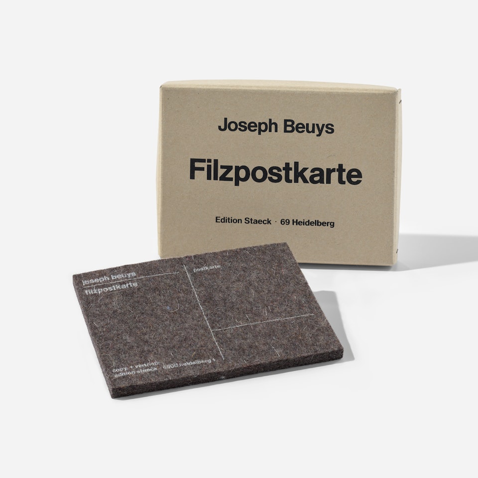Filzpostkarte (Felt Postcard) (S. 539) by Joseph Beuys