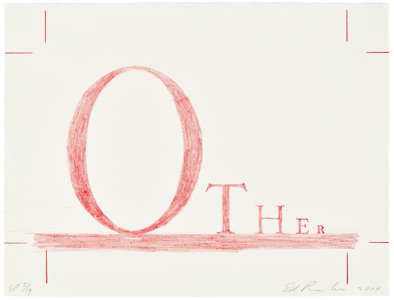 Other (G. 2022) by Ed Ruscha