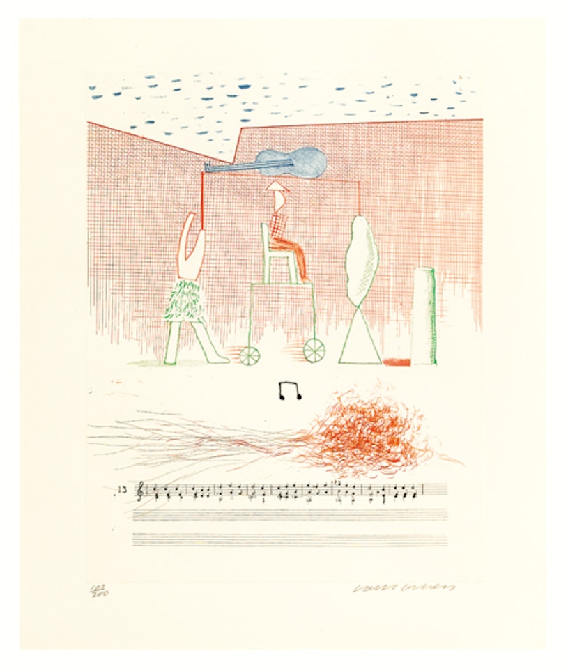 Parade by David Hockney