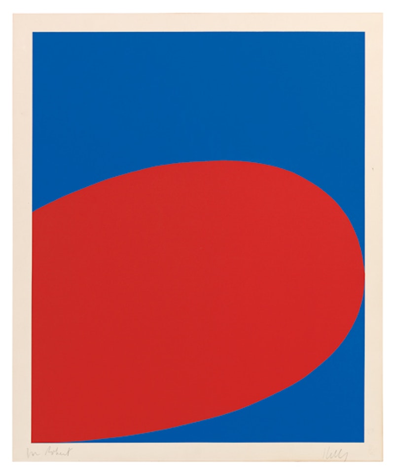 Red/Blue by Ellsworth Kelly