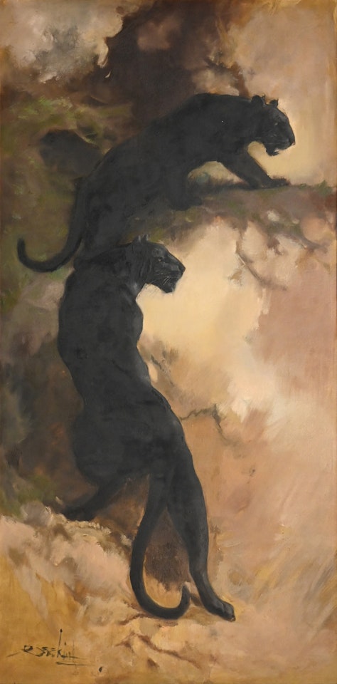 Black Panther by Raden Basoeki Abdullah