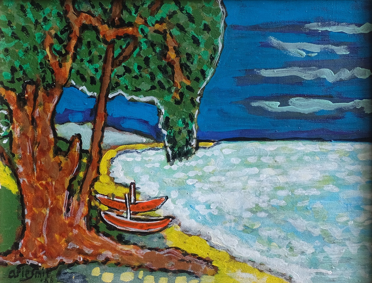 Laut ( The Ocean ) by Arie Smit