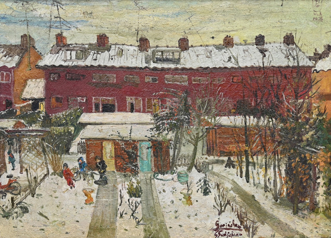 佐佐 by Sindutomo Sudjojono