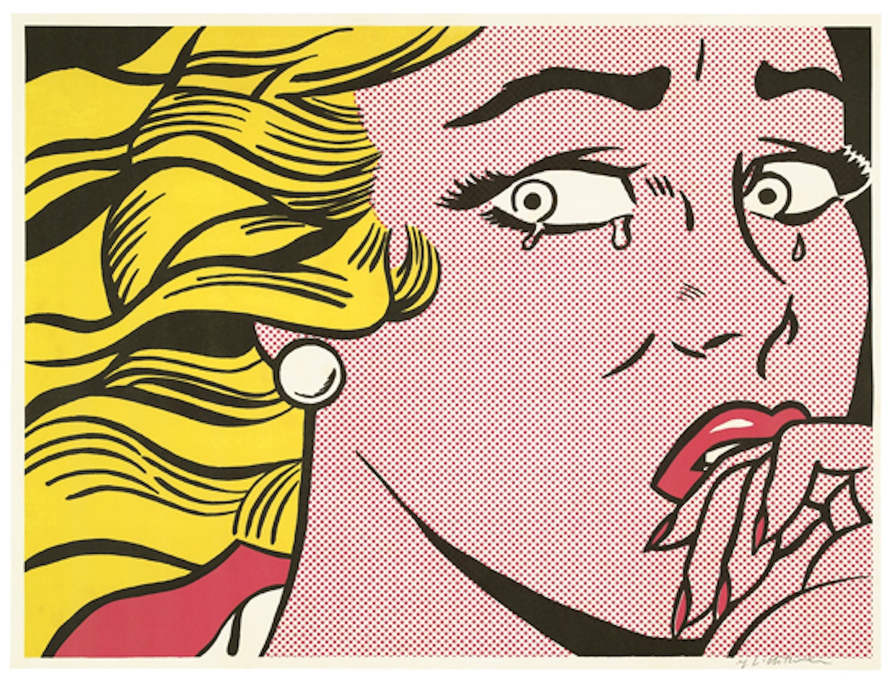 Crying Girl by Roy Lichtenstein