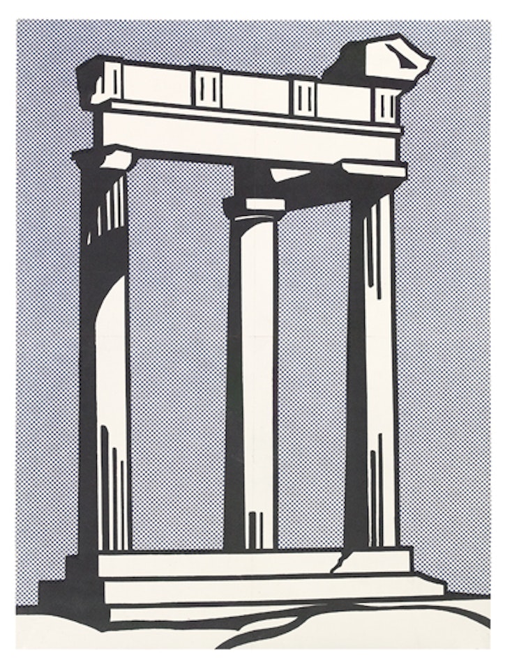 Temple by Roy Lichtenstein