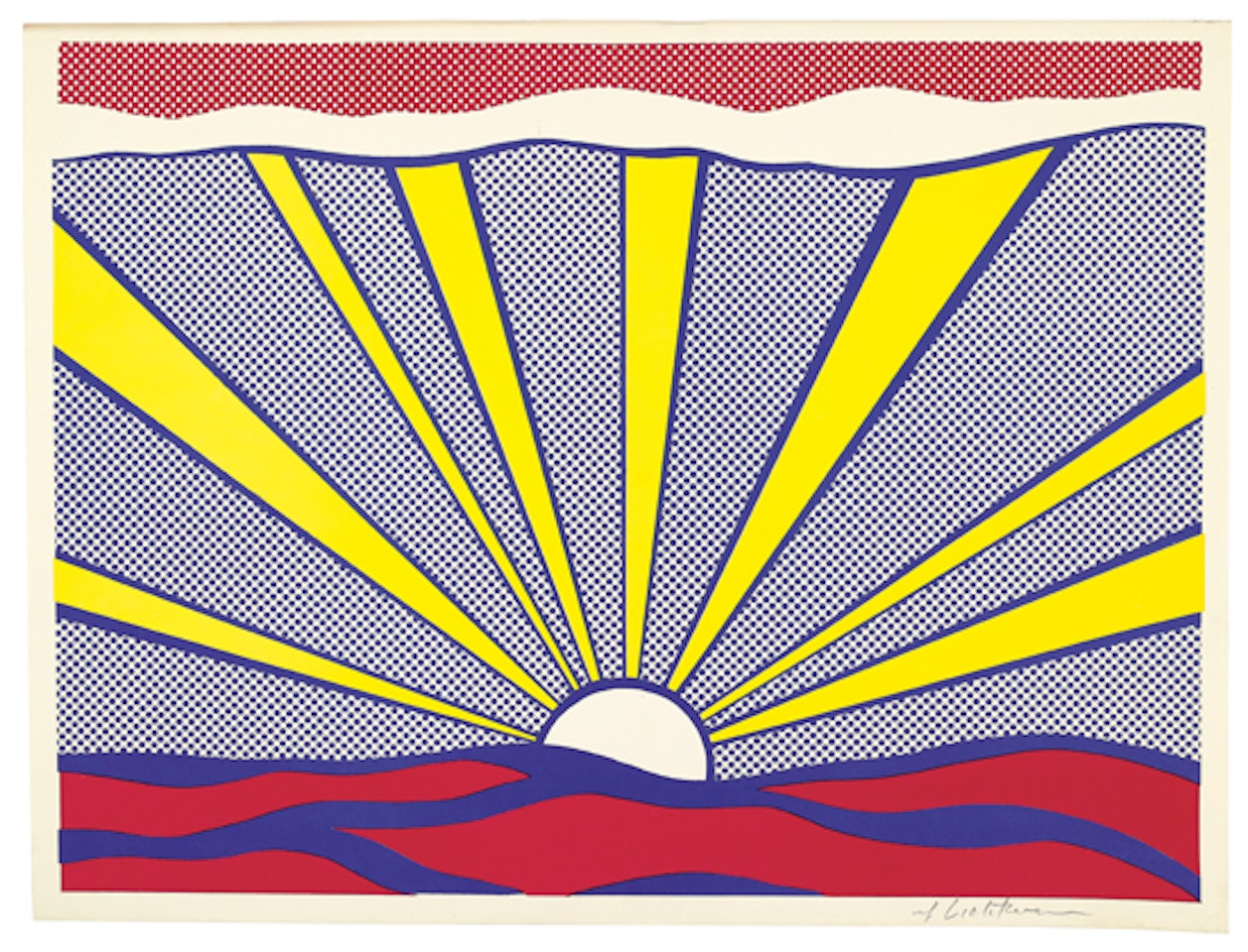 Sunrise by Roy Lichtenstein