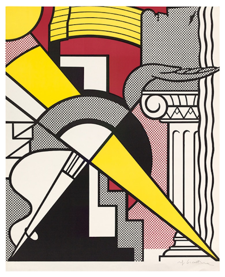 Stedelijk Museum Poster by Roy Lichtenstein