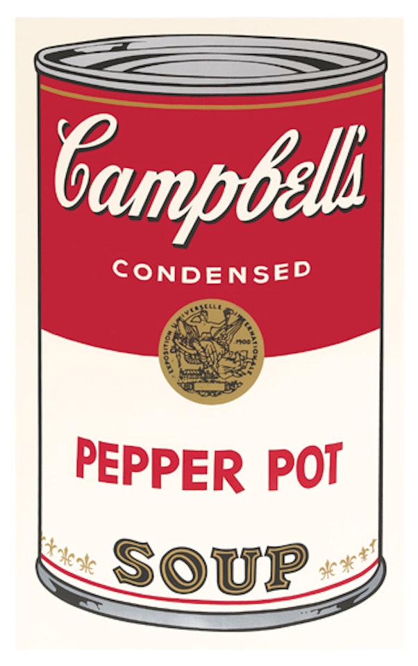 Campbell's Soup I: Pepper Pot by Andy Warhol