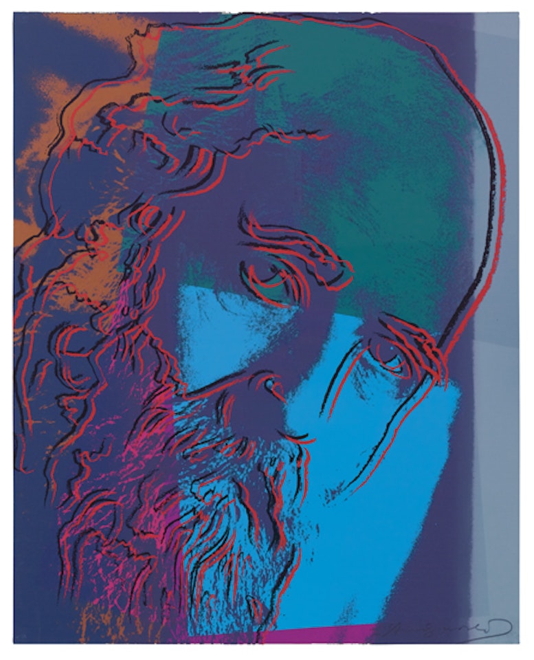 Martin Buber by Andy Warhol