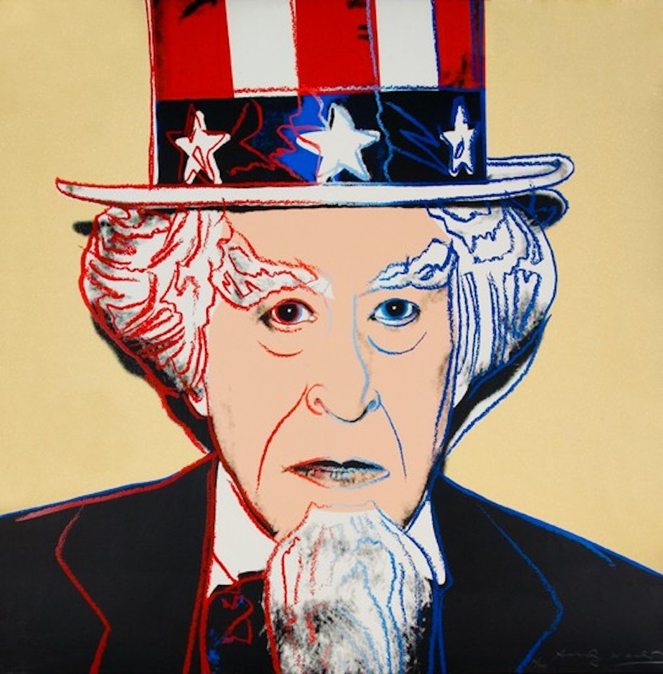 Uncle Sam by Andy Warhol