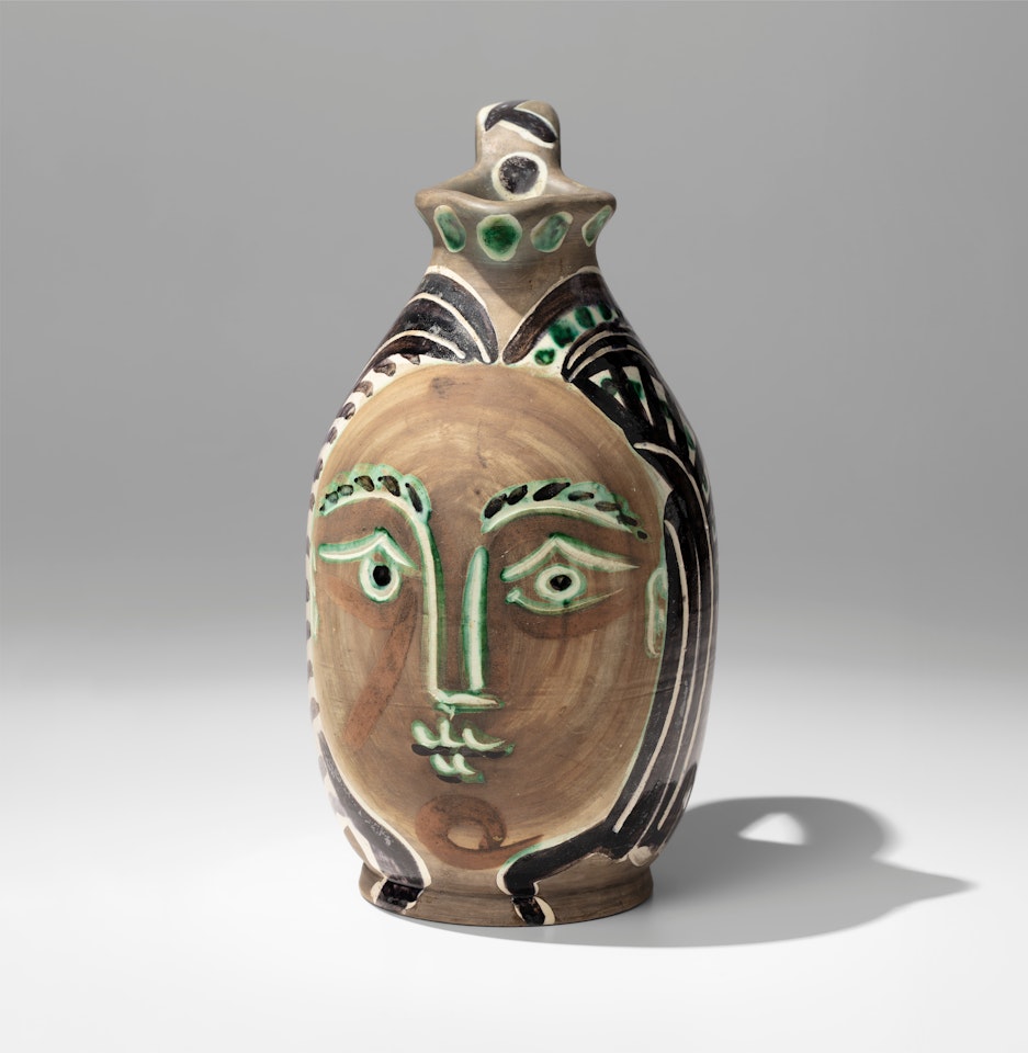 Femme du barbu (Bearded Man"s Wife) (A.R. 193) by Pablo Picasso