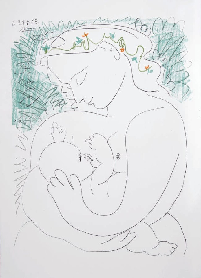 Grande maternelle by Pablo Picasso