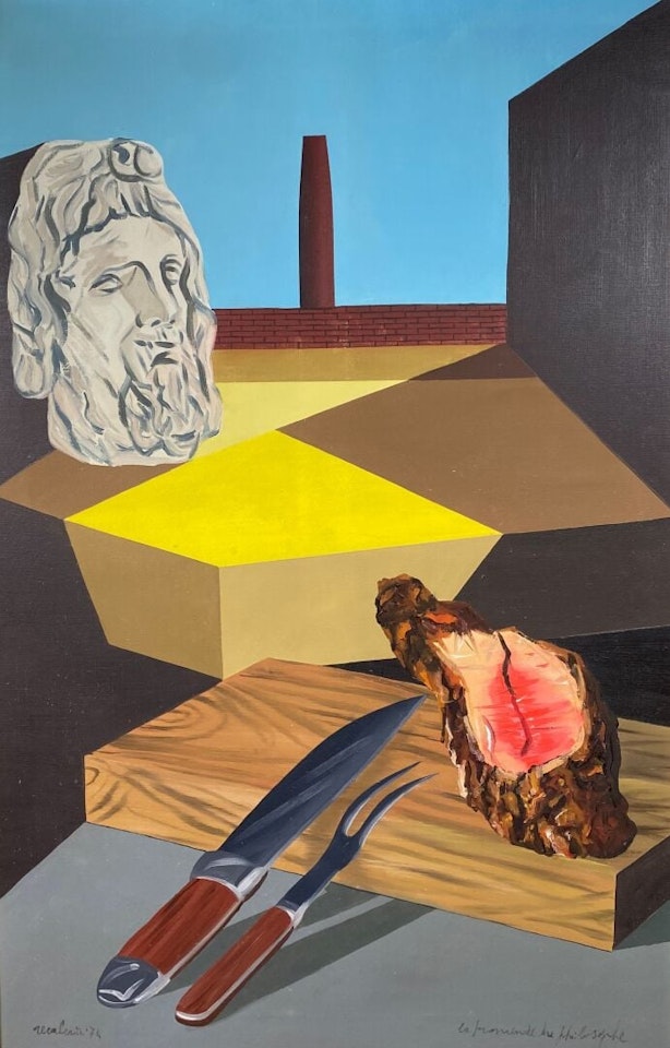 Promenade du philosophe by Antonio Recalcati