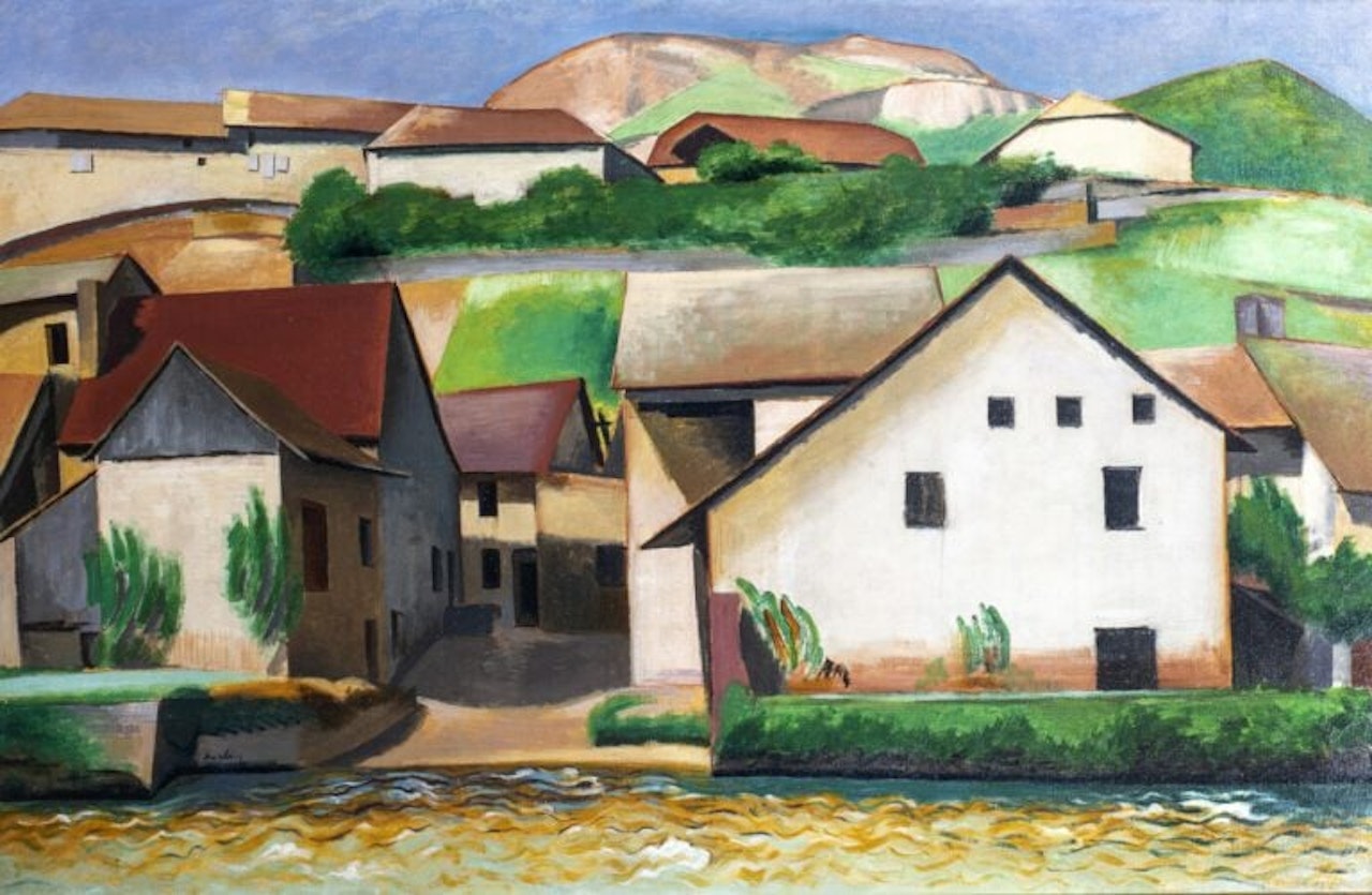 La Loue à Moutier by Auguste Herbin
