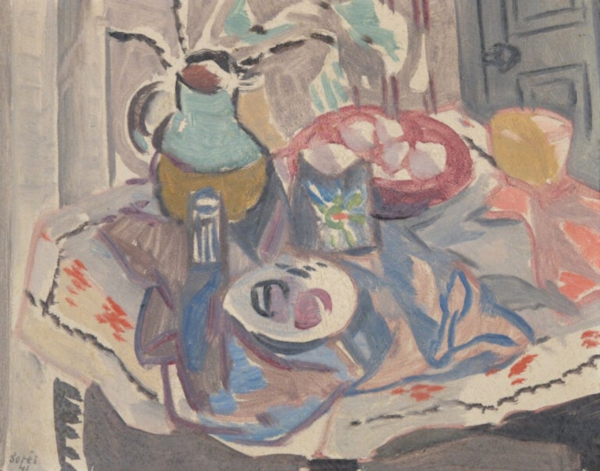 Still life with pitcher by Francisco Bores