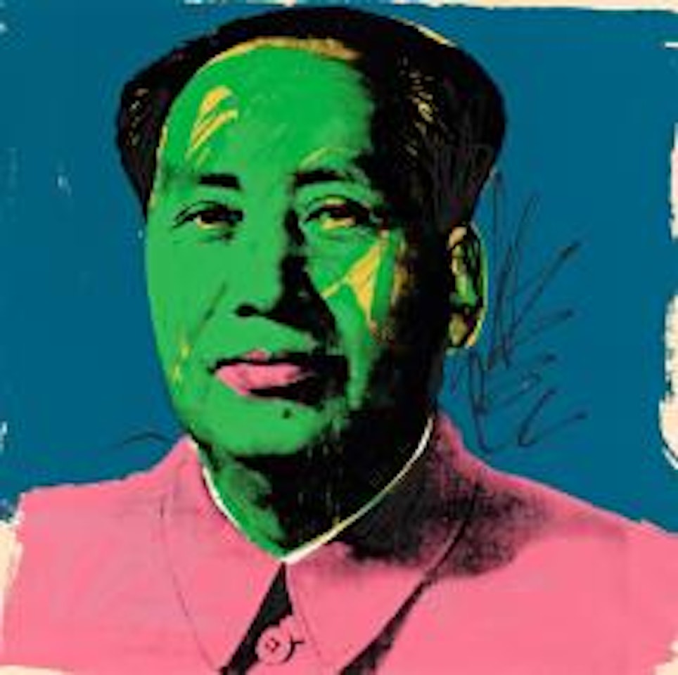 Mao. by Andy Warhol