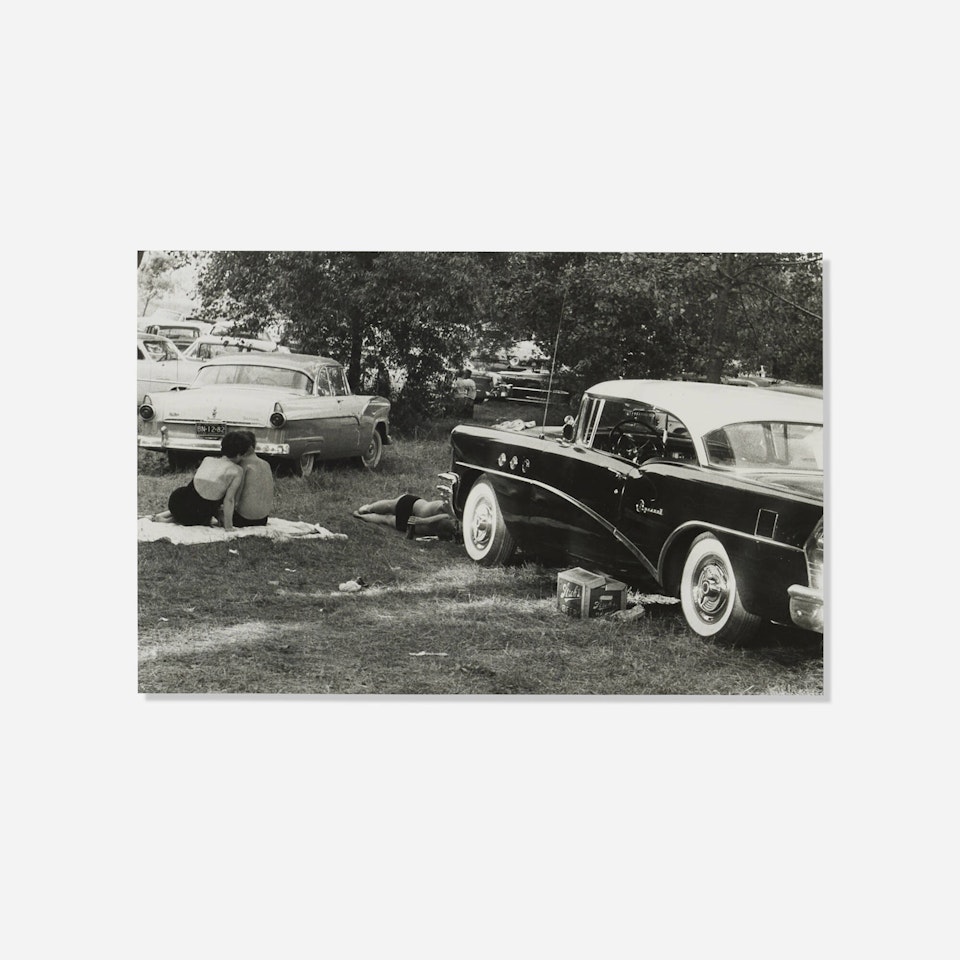Picnic in a Car Park, Fourth of July by Robert Frank