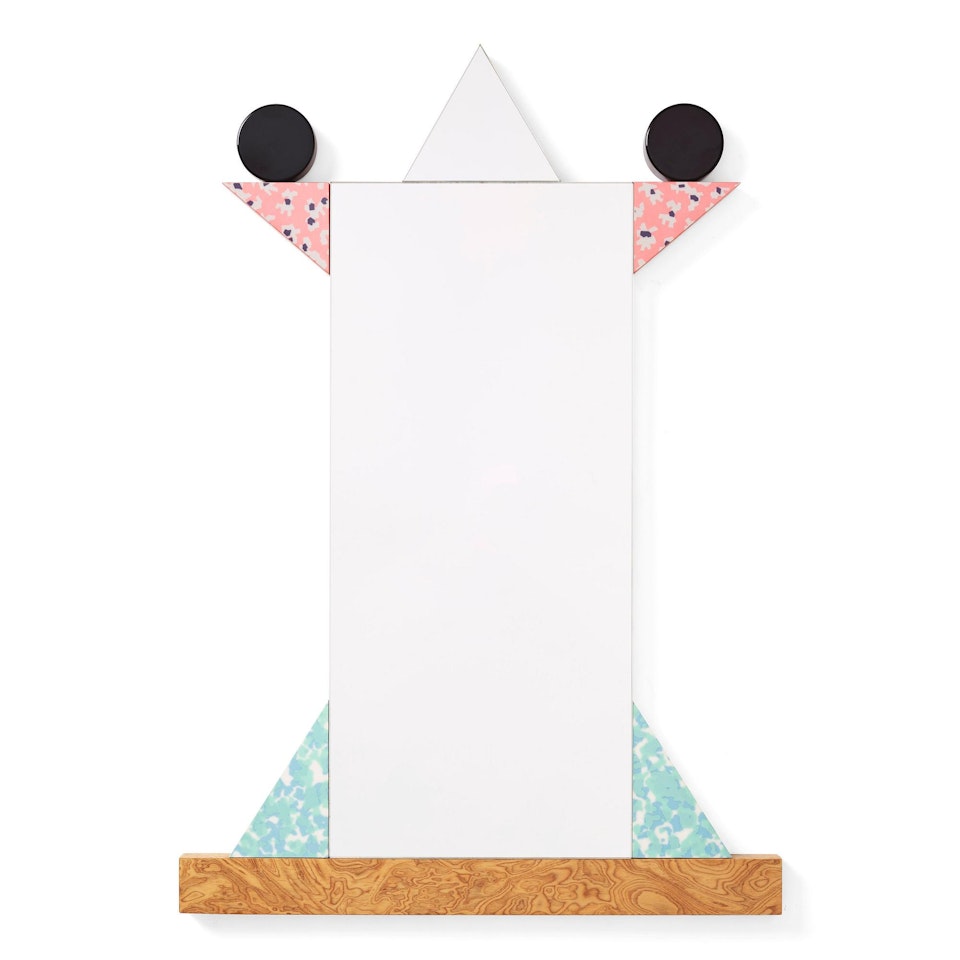 A "diva" mirror by Ettore Sottsass