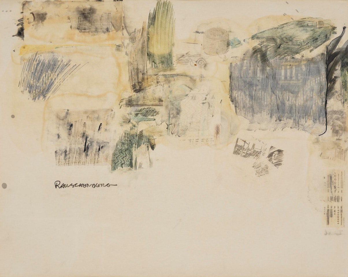 Untitled by Robert Rauschenberg