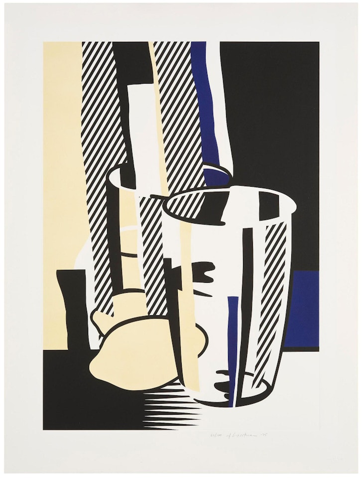Before the mirror by Roy Lichtenstein