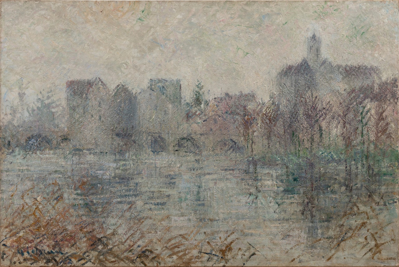Le Pont de Moret by Gustave Loiseau