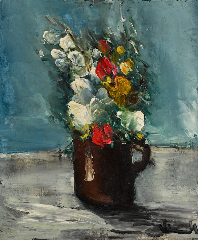 Fleurs dans un vase by Maurice de Vlaminck