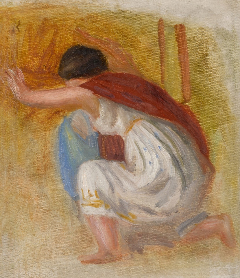Étude pour Oedipe, la tragédienne by Pierre-Auguste Renoir