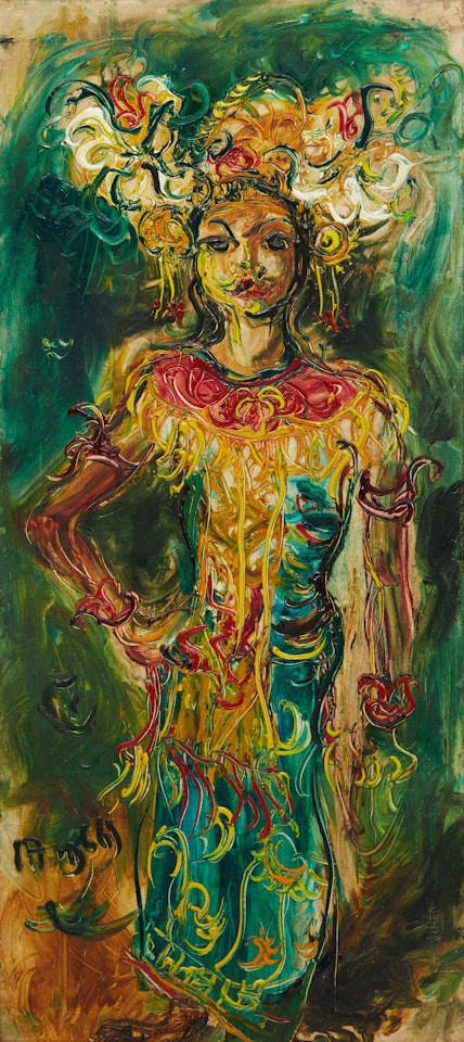 Balinese Dancer by Affandi