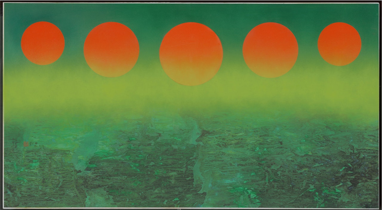 Free and Unrestrained by Liu Kuo-Sung (Liu Guosong)