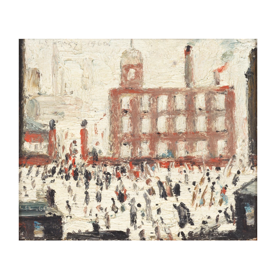 Factory Scene by Laurence Stephen Lowry