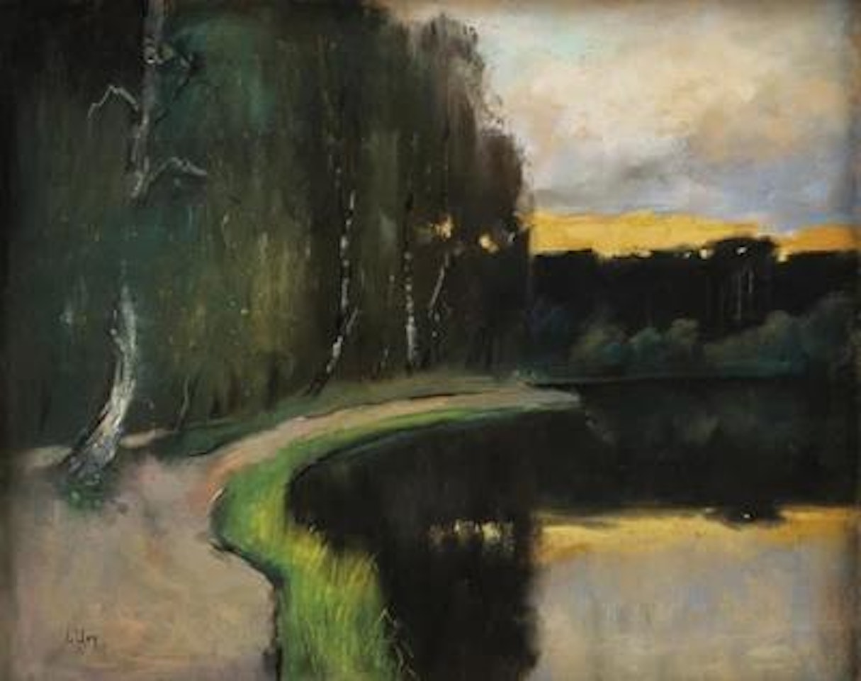 Märkische Seenlandschaft by Lesser Ury