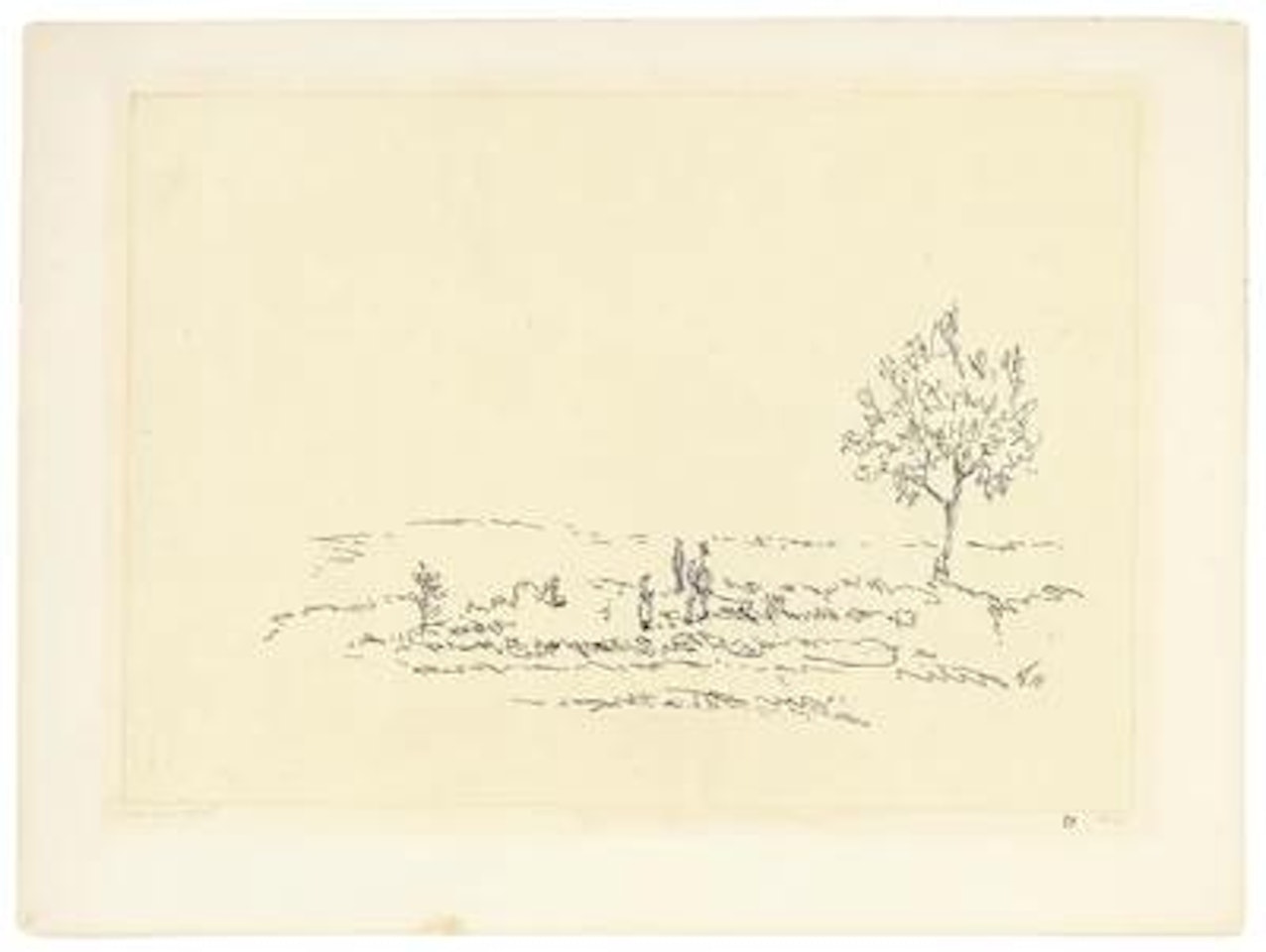 Kartoffelernte (Potato harvest) by Paul Klee