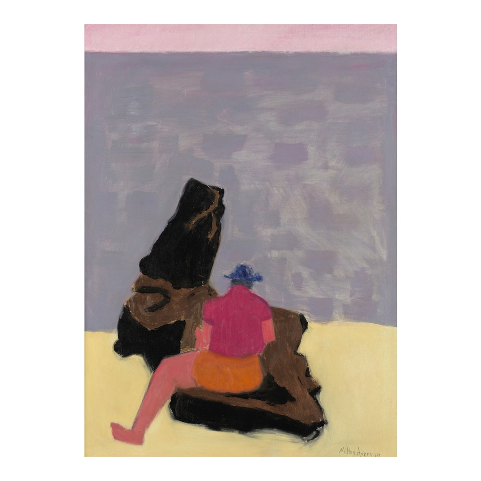 Figure on the Jetty by Milton Avery