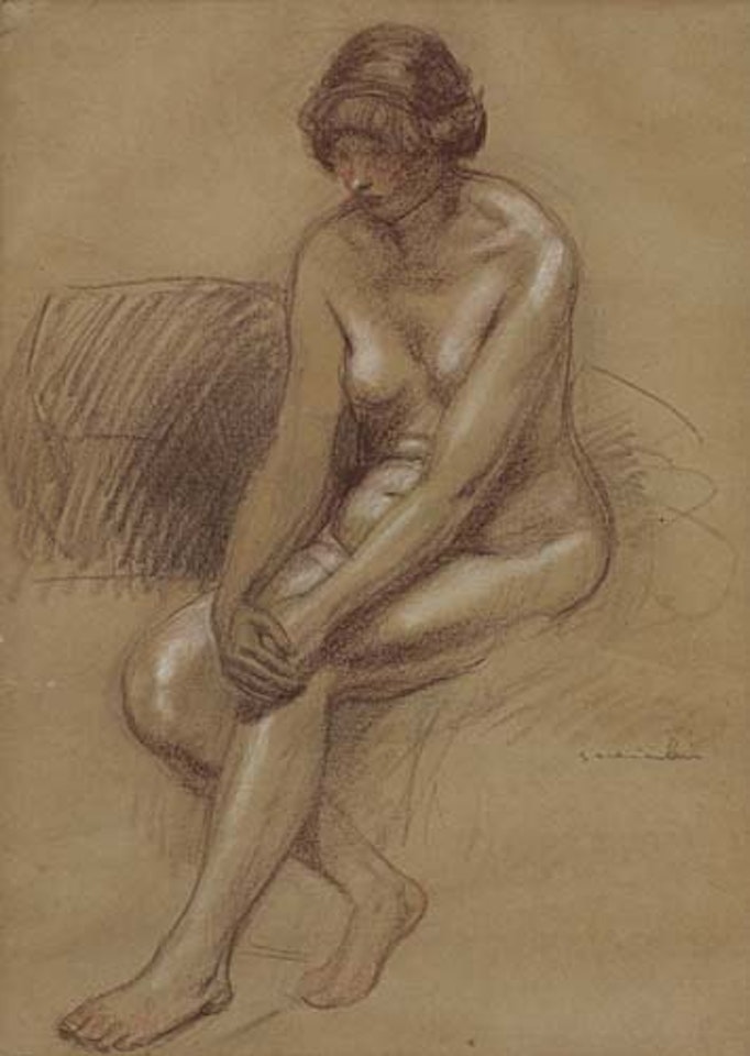 Femme Nue by Théophile Alexandre Steinlen